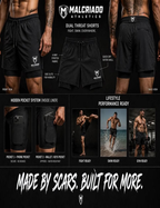 Malcriado Dual Threat Shorts